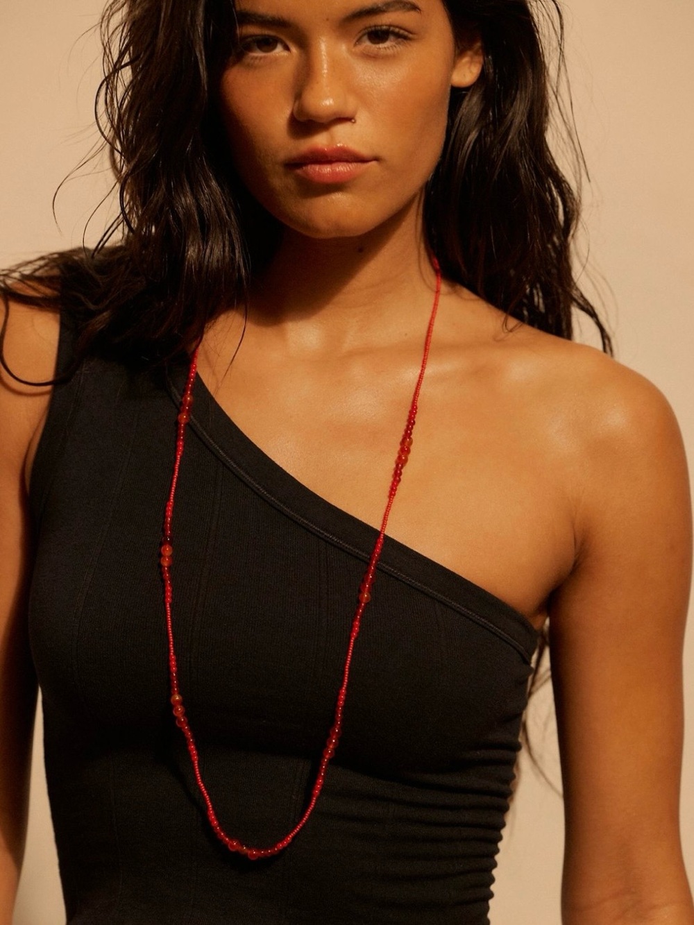Hettie Semiprecious Strand Necklace